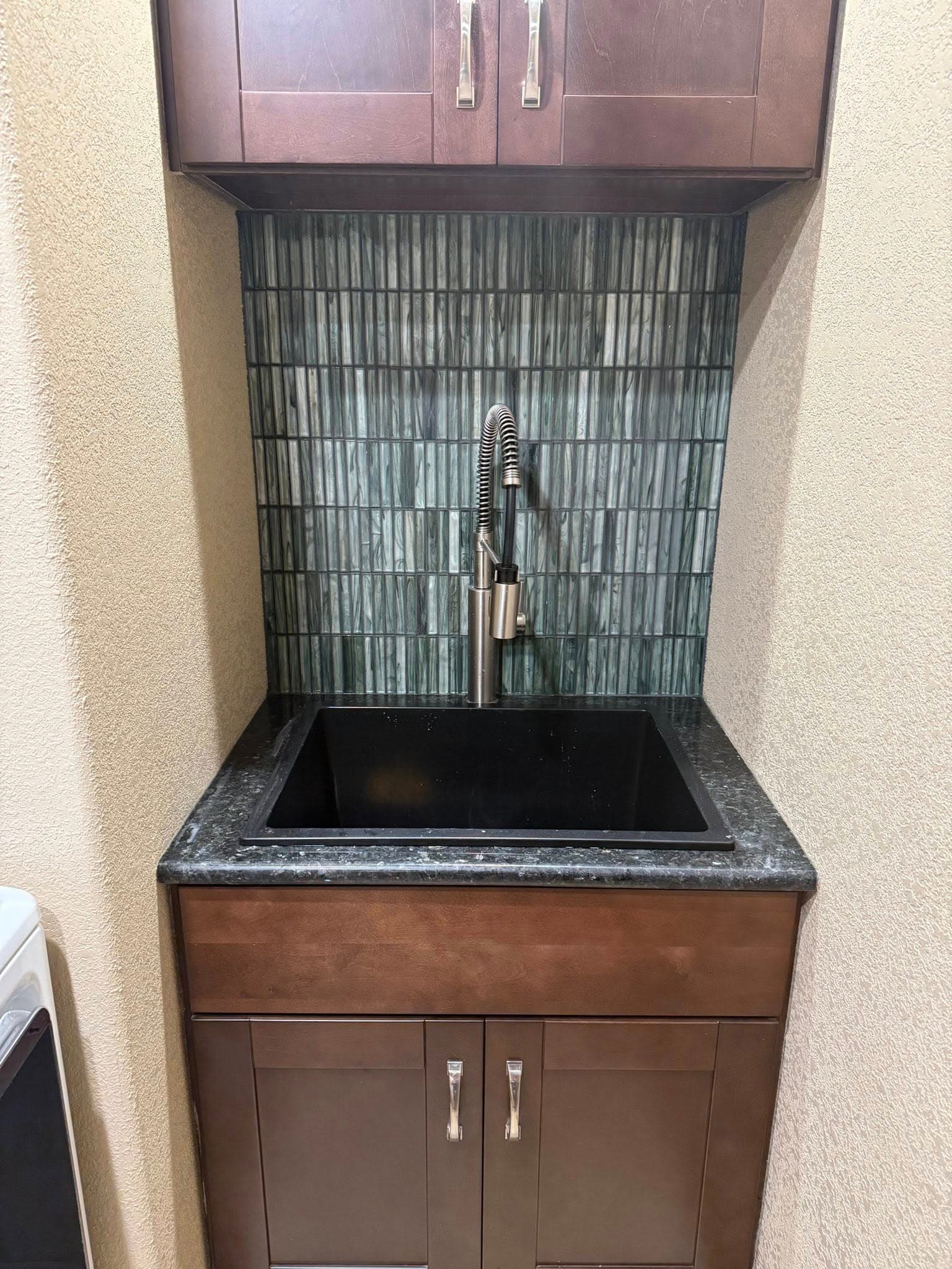 Finished tile installation